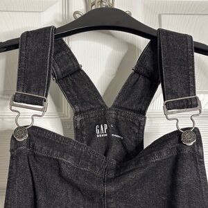GAP Charcoal Denim Overalls